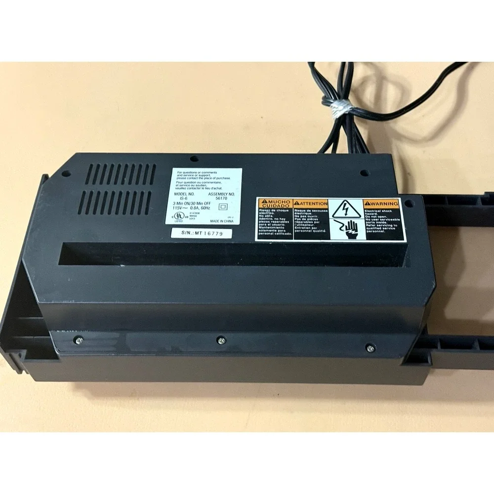 IBM IS-6 Adjustable Electric Paper Shredder Pre-owned Tested/Works